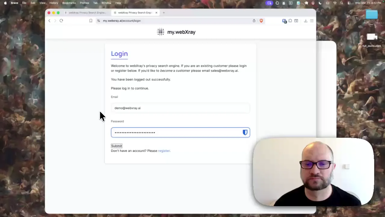Platform walkthrough video